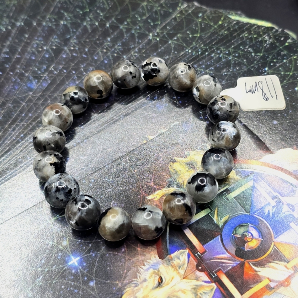 Sunstone Moonstone Tanzania Bracelet 11.8mm